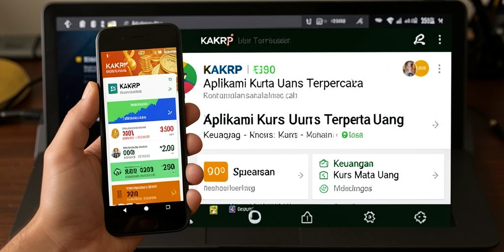 Tampilan antarmuka KAKRP dengan grafik kurs mata uang yang jelas.
