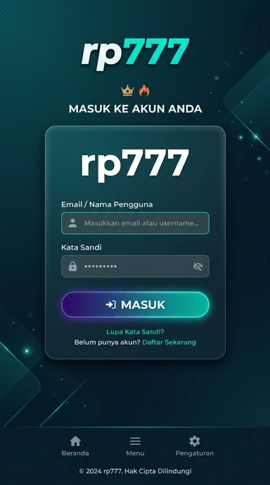Masuk Akun rp777 dengan Mudah di Android